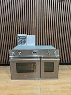 Luxe Rvs Boretti dubbele inbouw oven 90 cm (Gratis bezorgen), 5258sh, Hete lucht, Ophalen of Verzenden, Zo goed als nieuw