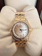 Breitling  31mm 18k Goud Dia, Mother of Pearl- Full Set 1998, Overige merken, Polshorloge, Zo goed als nieuw, Breiting