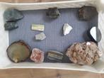 Edelstenen grote agaten en kristallen, Ophalen of Verzenden, Mineraal