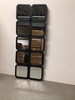 Moderne spiegel met 10 vierkante spiegels, Huis en Inrichting, Woonaccessoires | Spiegels, Minder dan 50 cm, 100 tot 150 cm, Vierkant