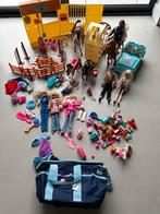 Barbies, veel accessoires, Steffi, paard, manege, nieuwe tas, Ophalen of Verzenden, Zo goed als nieuw, Barbie