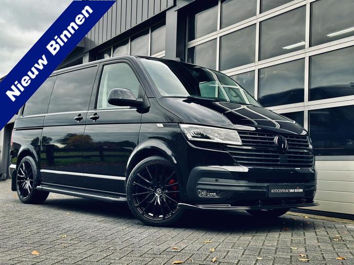 Volkswagen Transporter 2.0 TDI 150pk | DSG | Black Edition |, Auto's, Bestelauto's, Te koop, ABS, Achteruitrijcamera, Adaptive Cruise Control