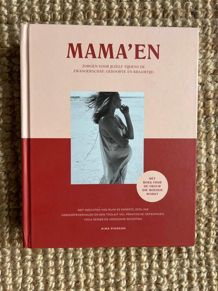 Zwangerschapsboek Mama'en van Nina Pierson, Boeken, Zwangerschap en Opvoeding, Zo goed als nieuw, Zwangerschap en Bevalling, Ophalen