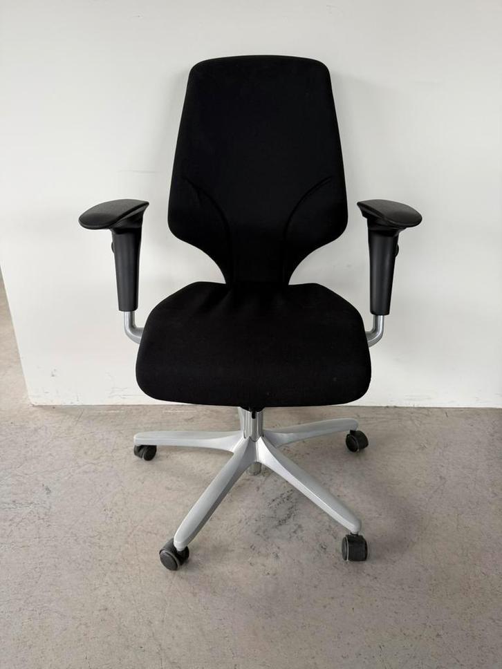 Giroflex Ergonomische bureaustoel, Huis en Inrichting, Bureaustoelen, Gebruikt, Bureaustoel, Zwart, Ergonomisch, Ophalen of Verzenden