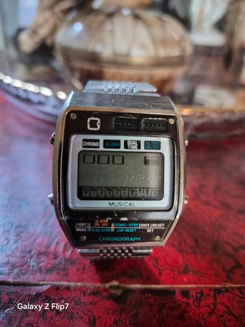 Voor de liefhebber : Vintage Musical Chronograph Horloge beschikbaar voor biedingen