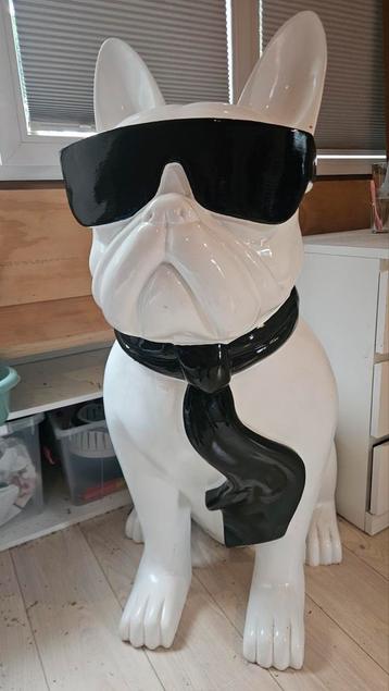 Grote Franse bulldog 115cm hoog beschikbaar voor biedingen