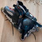 Skeelers skates rolschaatsen Bauer maat 42 zwart wit inline, Sport en Fitness, Skeelers, Ophalen, Zo goed als nieuw, Inline skates 4 wielen