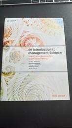 An Introduction to Management Science 3e editie, Boeken, Ophalen of Verzenden, Nieuw, Management