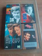 4 Harrison Ford videobanden, Alle leeftijden, Ophalen of Verzenden, Gebruikt, Actie en Avontuur