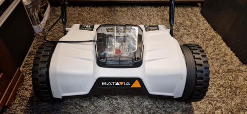 Batavia 18V accu kooimesmaaier met nieuwe lader en nieuwe 2., Tuin en Terras, Grasmaaiers, Nieuw, Cirkelmaaier, Ophalen