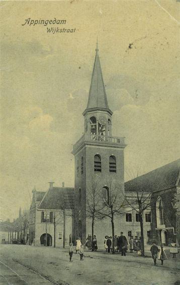 Appingedam, Wijkstraat - B-keus - 1907 gelopen beschikbaar voor biedingen