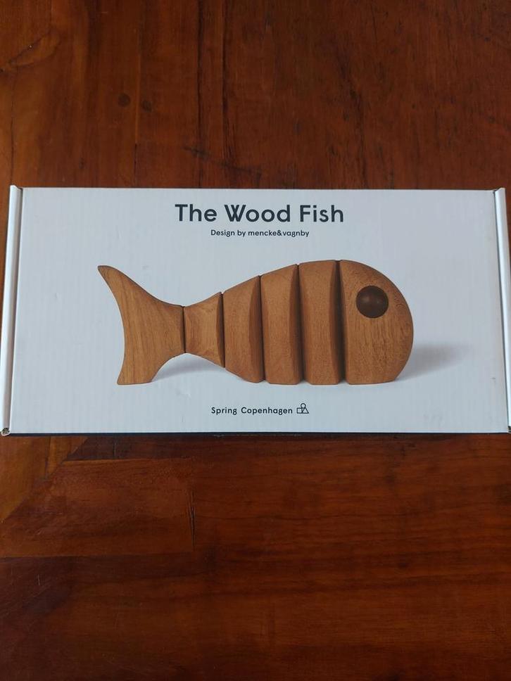 Spring Copenhagen Houten Vis, Huis en Inrichting, Woonaccessoires | Overige, Nieuw, Ophalen of Verzenden