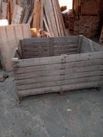 Houten kist,aardappelkist,fruitkist, krat, bloembak, Tuin en Terras, Bloembakken en Plantenbakken, Ophalen, Gebruikt, Rechthoekig