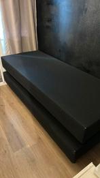 2x onderstel bed, Huis en Inrichting, Ophalen, 90 cm, Eenpersoons, Wit