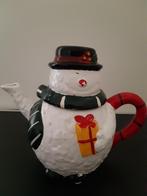 Theepot sneeuwpop, Huis en Inrichting, Keuken | Servies, Overige typen, Ophalen of Verzenden, Zo goed als nieuw, Overige stijlen