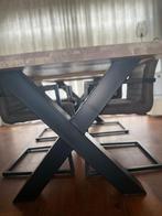 Eetkamertafel, Huis en Inrichting, Tafels | Eettafels, Ophalen, Gebruikt, 200 cm of meer, 50 tot 100 cm