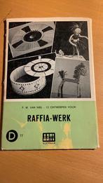 Raffia-werk - P.W. van Niel, Ophalen of Verzenden, Zo goed als nieuw