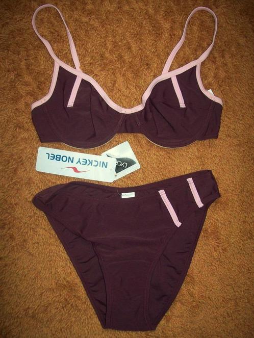 NIEUW superleuke bikini maat 38 cup B merk NICKEY NOBEL 38B, Kleding | Dames, Badmode en Zwemkleding, Nieuw, Bikini, Verzenden