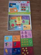Woezel & pip puzzel 123-ABC, Ophalen of Verzenden, Zo goed als nieuw, Puzzelen