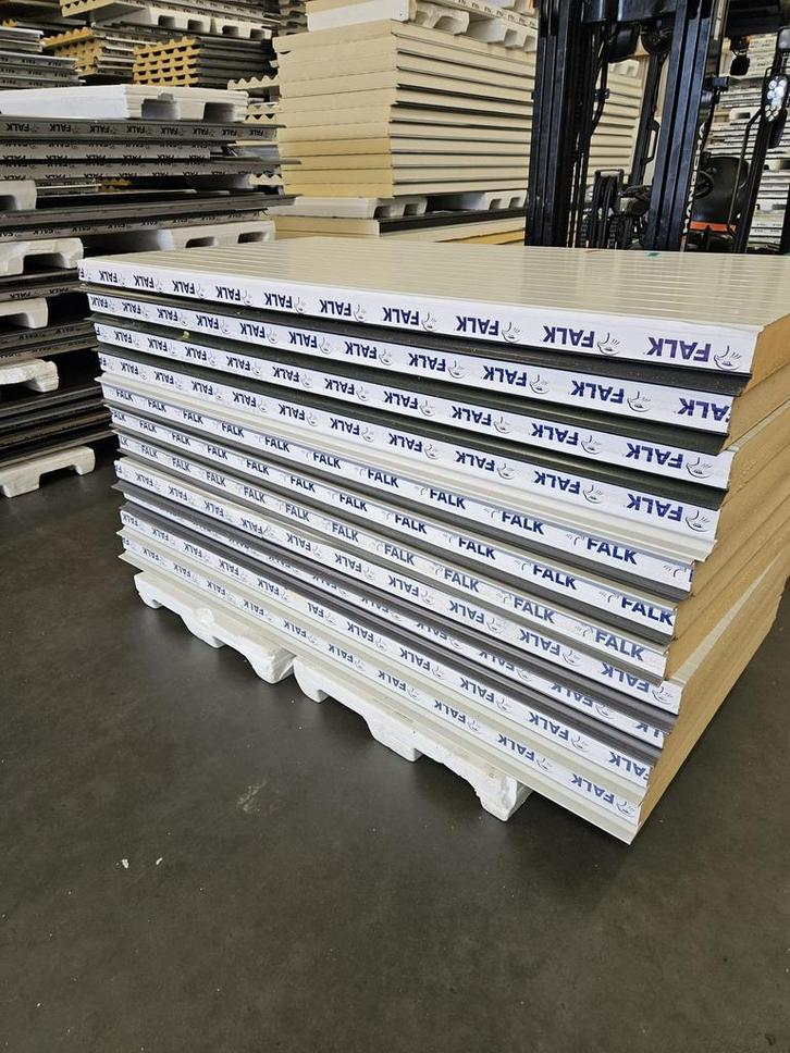 Sandwich wand en dak en damwand panelen, Doe-het-zelf en Verbouw, Platen en Panelen, Zo goed als nieuw, Overige materialen, Ophalen