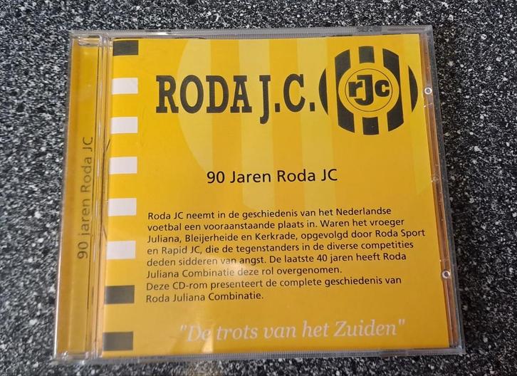 Vintage Roda JC CD-rom - 90 jaar Roda JC, Verzamelen, Sportartikelen en Voetbal, Gebruikt, Overige typen, Roda JC, Ophalen of Verzenden