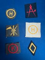 Lot Marine Emblemen, Ophalen of Verzenden, Marine, Nederland, Embleem of Badge