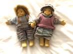 Set van twee vintage poppen., Verzamelen, Poppen, Ophalen of Verzenden, Gebruikt, Pop