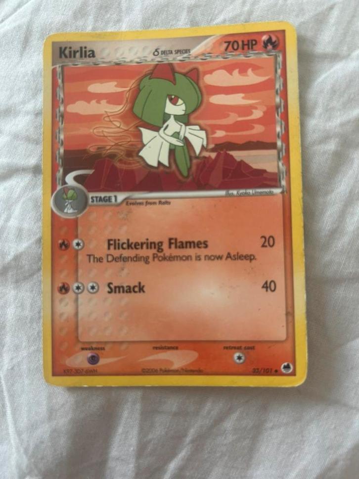 Kirlia 33/101 Pokemon kaart, Hobby en Vrije tijd, Verzamelkaartspellen | Pokémon, Zo goed als nieuw, Losse kaart, Ophalen of Verzenden