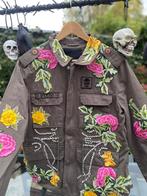 Phillipp Plein Coature jas M/L, Zwart, Phillipp Plein, Zo goed als nieuw, Ophalen