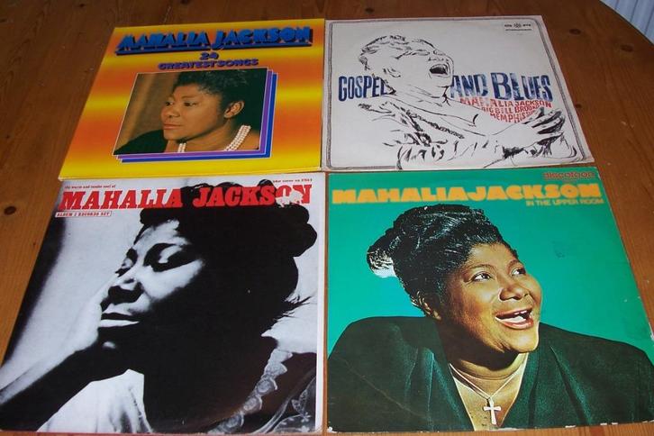 MAHALIA JACKSON 8 LP'S, Cd's en Dvd's, Vinyl | Jazz en Blues, Gebruikt, Jazz en Blues, 1940 tot 1960, 12 inch, Ophalen of Verzenden