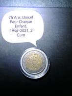 2 Euro Frankrijk 2021 - 75 jaar UNICEF, Ophalen of Verzenden, Frankrijk, 2 euro, Losse munt