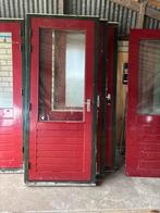 Hardhouten deuren inclusief kozijnen, Doe-het-zelf en Verbouw, Kozijnen en Schuifpuien, Deurkozijn, Zo goed als nieuw, Hout, Ophalen