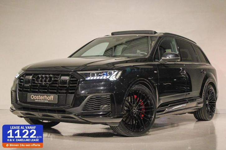 Audi Q7 60 TFSI e Quattro Competition PANO | HUD | KUIPSTOEL, Auto's, Audi, Bedrijf, Te koop, Q7, 360° camera, 4x4, ABS, Achteruitrijcamera