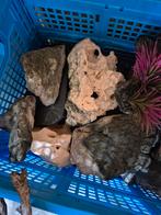 Aquarium steen, hout en kunststof wortels., Dieren en Toebehoren, Vissen | Aquaria en Toebehoren, Ophalen, Gebruikt, Plant(en), Steen of Hout