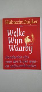 Boekje Welke Wijn Waarbij - Hubrecht Duijker, Ophalen of Verzenden, Gebruikt, Frankrijk, Overige typen