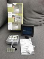 Buitenlamp met zonnepaneel nieuw in doos, Zonne-energie, Minder dan 50 watt, Ophalen of Verzenden, Zo goed als nieuw