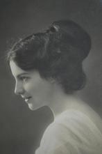 belgie 1911 portret meisje opgestoken haar voile stola, Ophalen, Voor 1920, Gelopen, Overige thema's