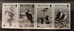 Isle of Man strip WWF Zeevogels postfris 1989, Verzenden, Postfris, Dier of Natuur