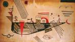 Fraai moderne wandtapijt van (Wassily Kandinsky) puur zijde, Ophalen of Verzenden
