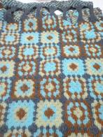Wol squares met franjes (B), Wol, 120 cm of meer, Ophalen of Verzenden, Nieuw