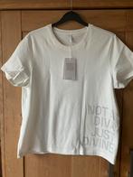 Nieuw = creme t shirt glitter tekst=Only/XL, Kleding | Dames, T-shirts, Overige kleuren, Maat 46/48 (XL) of groter, Nieuw, Ophalen of Verzenden