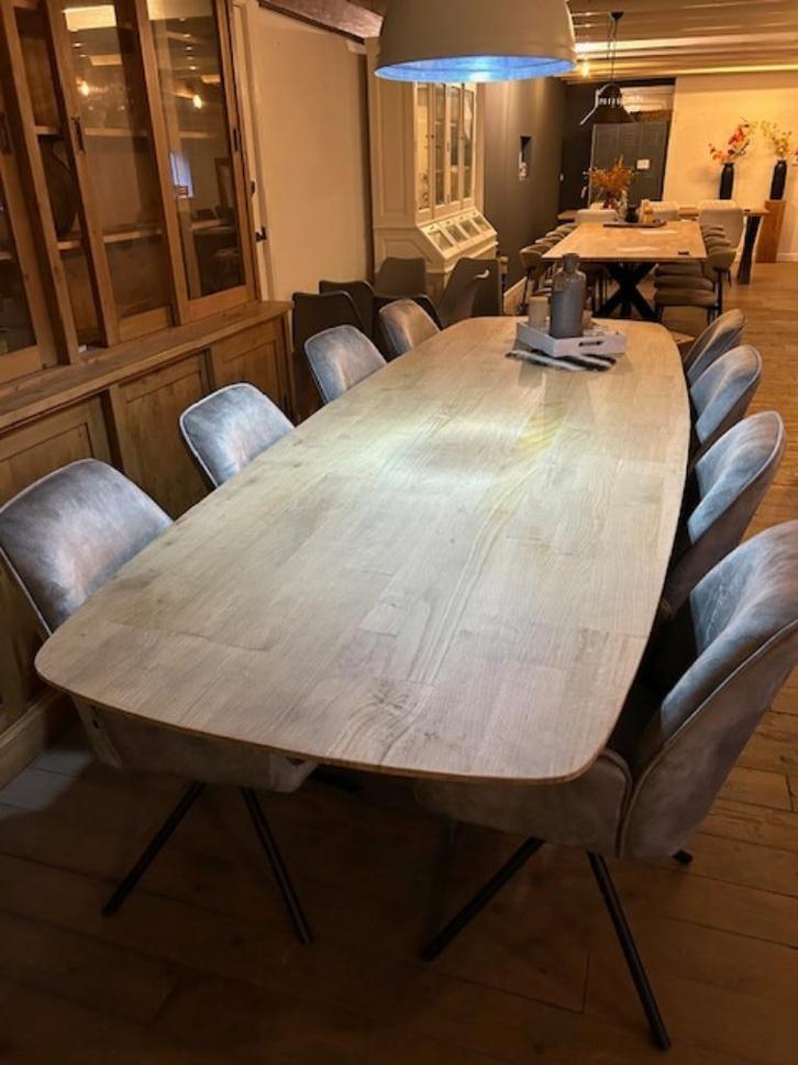 Nieuwe Deens ovale eiken eettafel 300x105cm, Huis en Inrichting, Tafels | Eettafels, Nieuw, 100 tot 150 cm, 200 cm of meer, Ovaal