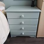 Twee houten ladenkastjes, Huis en Inrichting, Kasten | Ladekasten, Ophalen, Gebruikt, 50 tot 100 cm, 3 of 4 laden