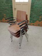 stapelbare buisstoelen, Huis en Inrichting, Ophalen, Gebruikt, Eén