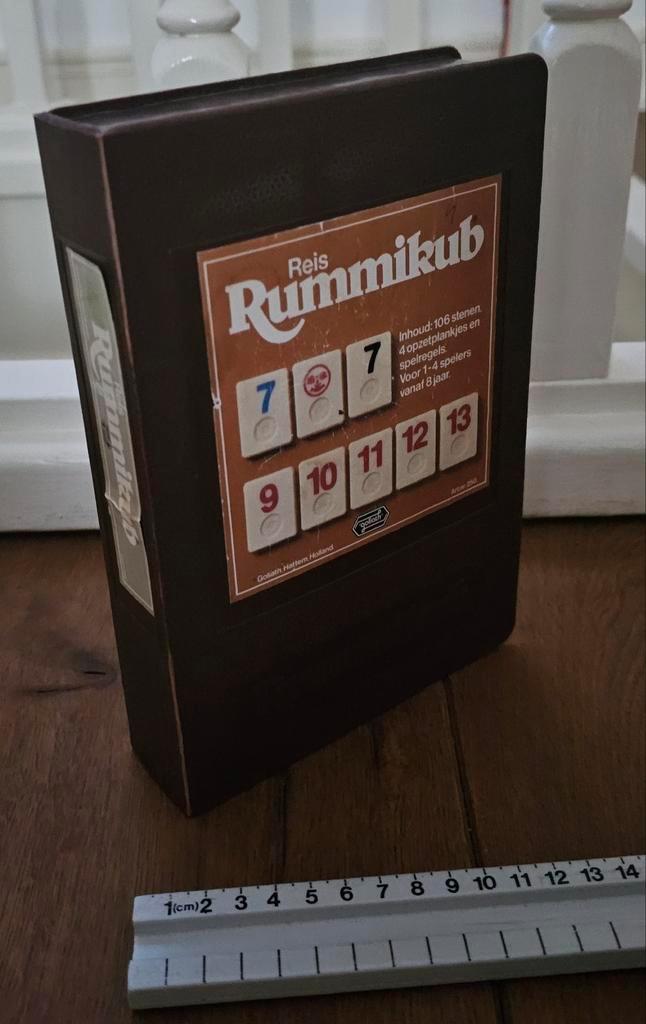 Rummikub in (video) doos - compleet- Ook verzenden, Hobby en Vrije tijd, Gezelschapsspellen | Overige, Zo goed als nieuw, Ophalen
