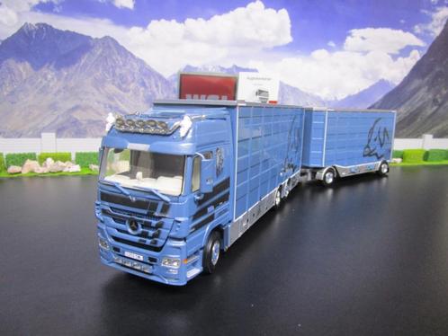 Wsi 01-2808 Mercedes-Benz MP3 LH , De Pablo, Hobby en Vrije tijd, Modelauto's | 1:50, Nieuw, Bus of Vrachtwagen, Wsi, Ophalen