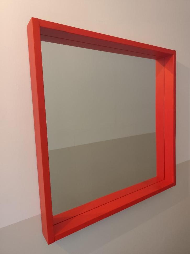 IKEA - TURBOKASTANJ (spiegel), Huis en Inrichting, Woonaccessoires | Spiegels, Zo goed als nieuw, 50 tot 75 cm, Minder dan 100 cm