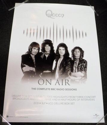 Queen PROMO POSTER Queen On Air Freddie Mercury beschikbaar voor biedingen