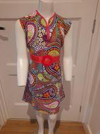 Verkleedkleren: Flower power, hippie jurkje maat 140, Kinderen en Baby's, Ophalen of Verzenden, Zo goed als nieuw, 134 t/m 140