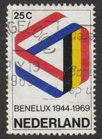 Nederland 1969 930 Benelux, Gest, Postzegels en Munten, Postzegels | Nederland, Ophalen of Verzenden, Na 1940, Gestempeld